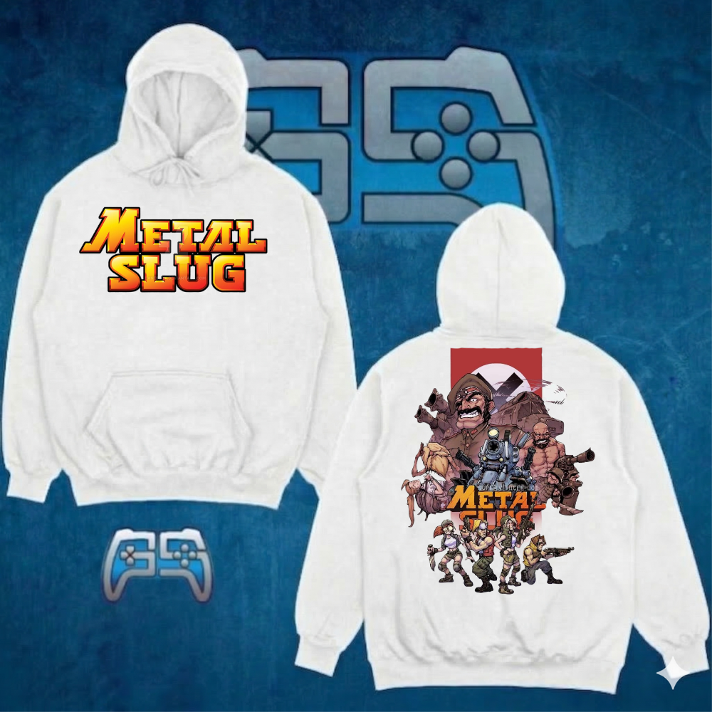SWEAT-SHIRT METAL SLUG | BLANC