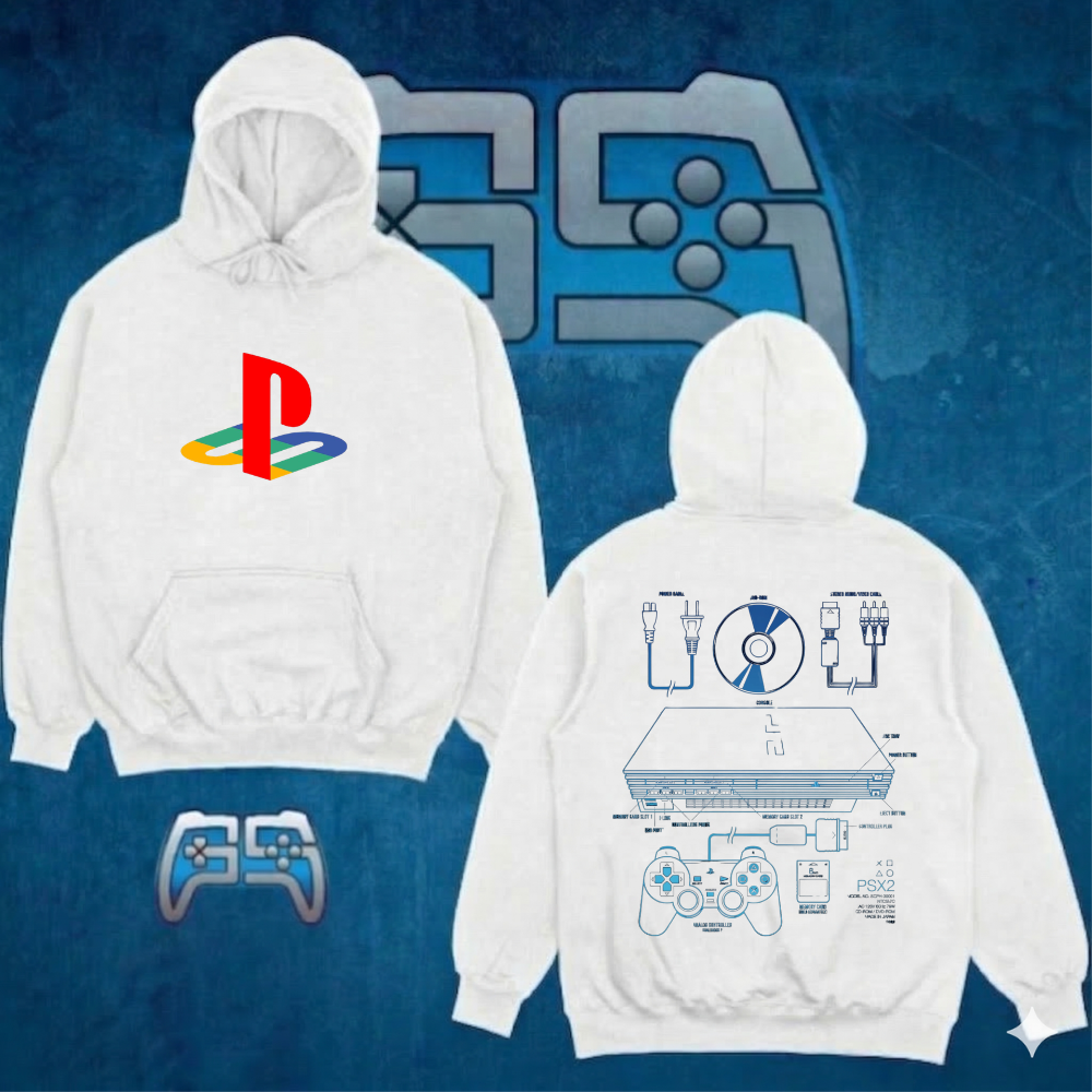 SWEAT-SHIRT PS2 | BLANC