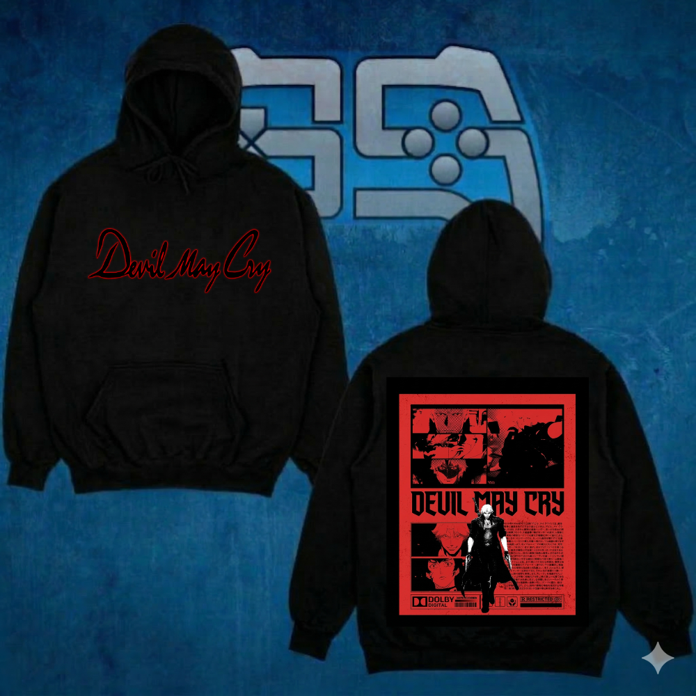 SWEAT-SHIRT DEVIL MAY CRY | NOIR