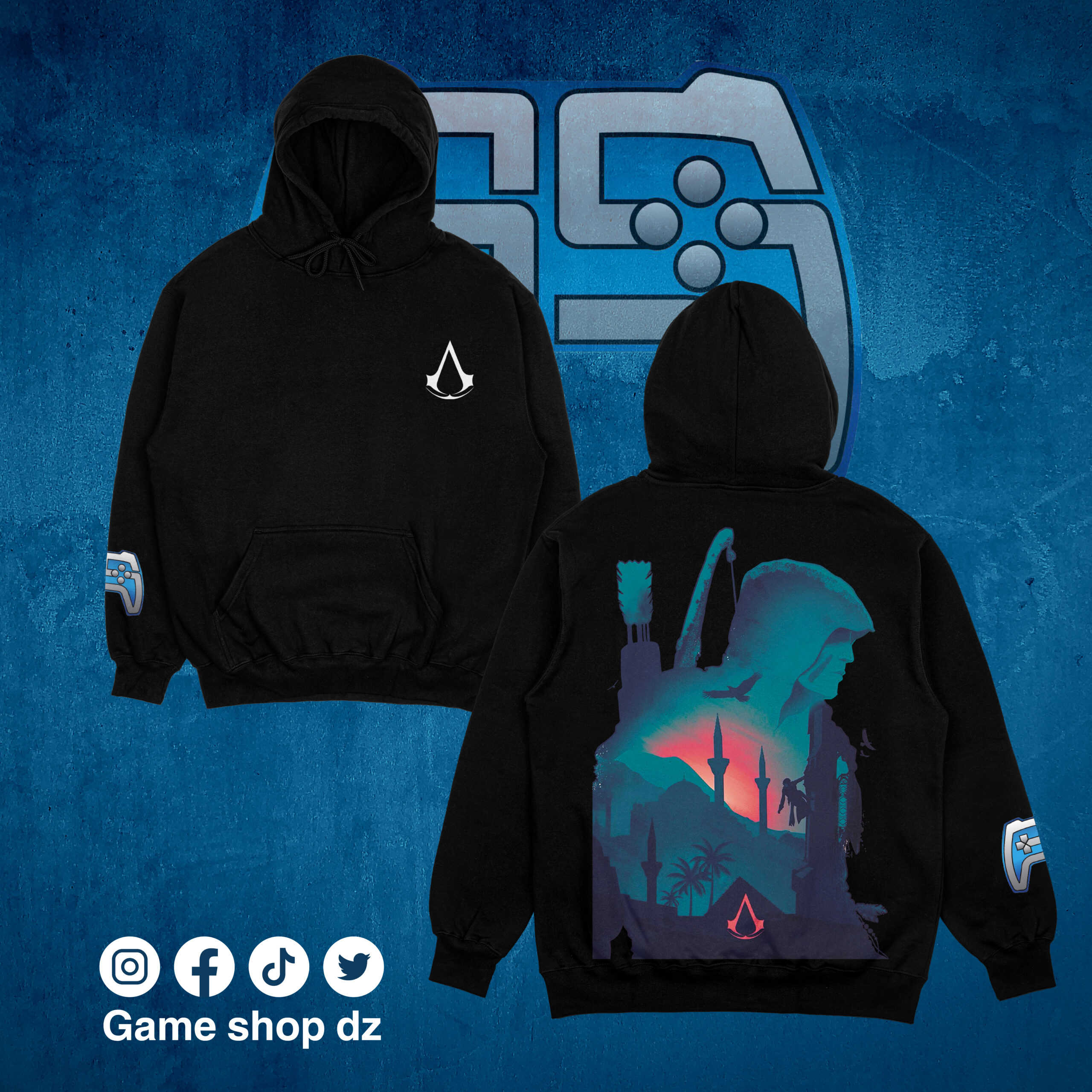 SWEAT-SHIRT ASSASSINS CREED | NOIR