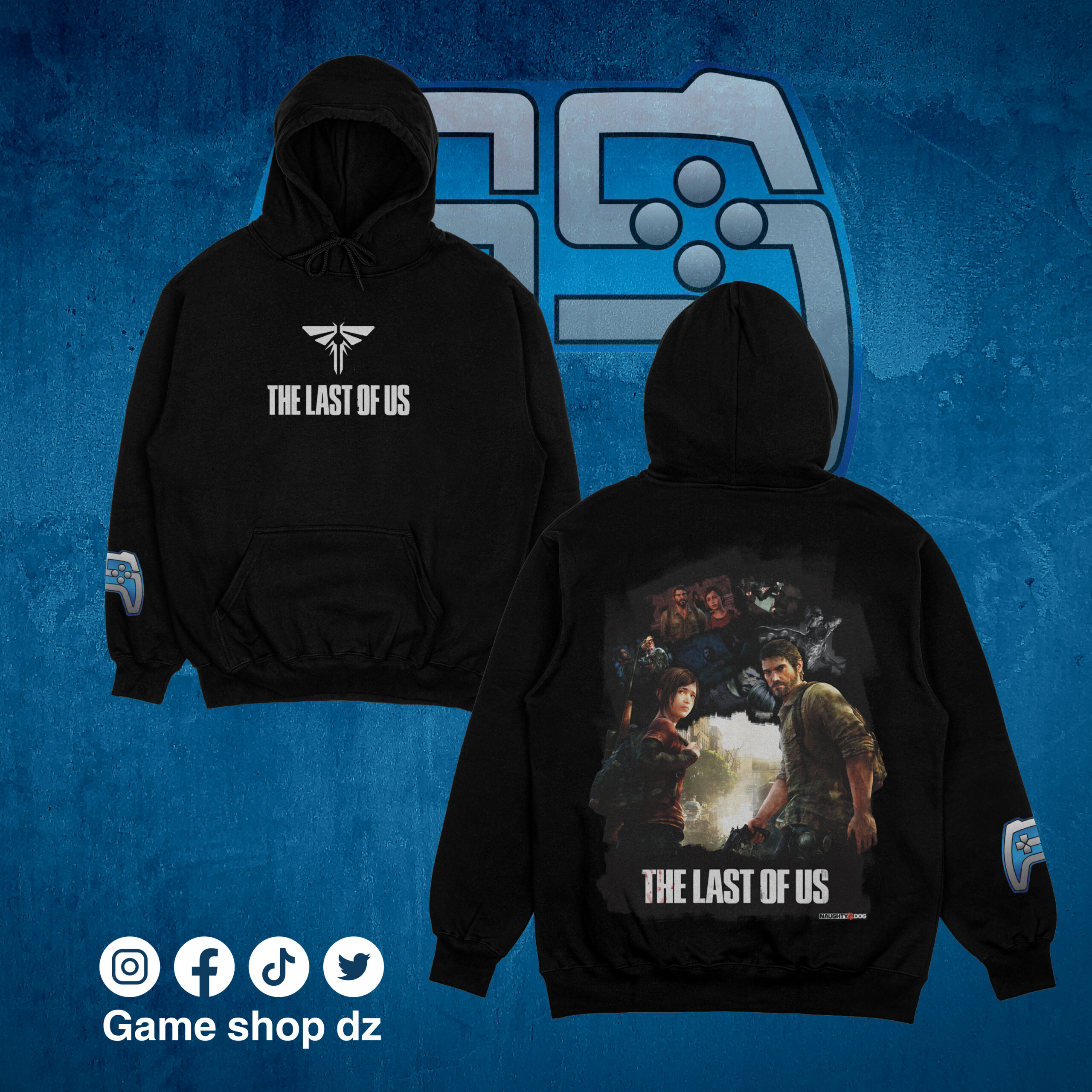 SWEAT-SHIRT THE LAST OF US | NOIR