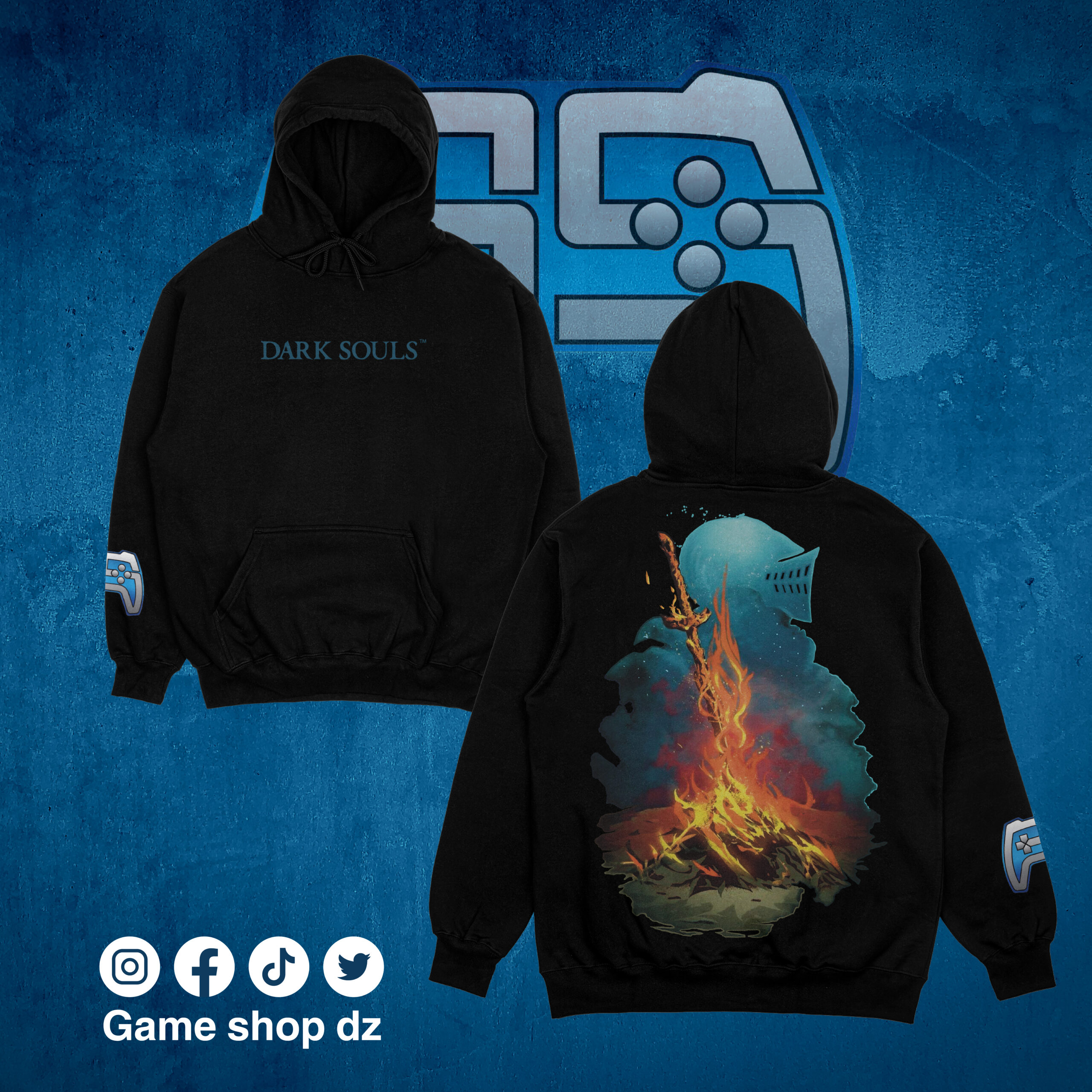SWEAT-SHIRT DARK SOULS | NOIR