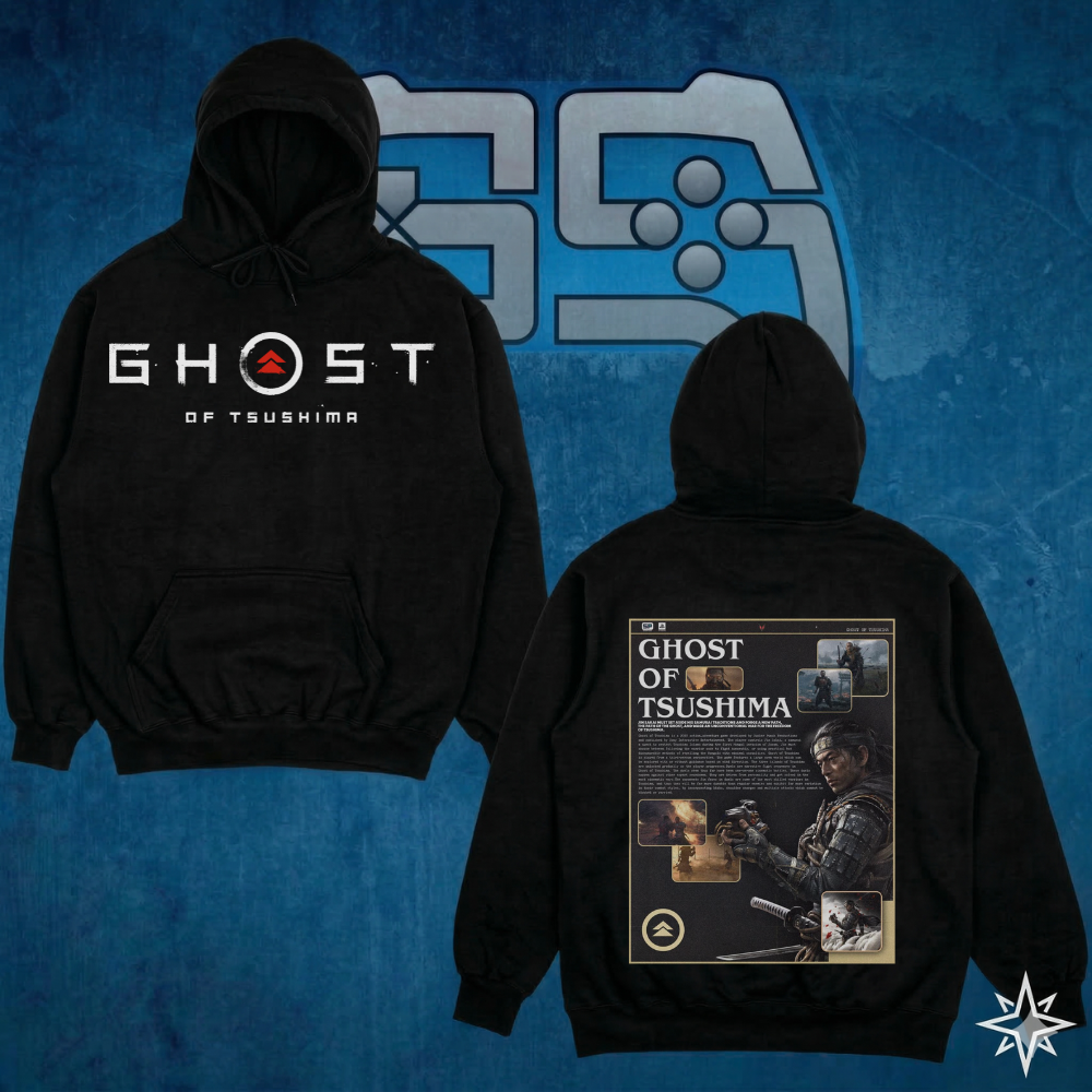 SWEAT-SHIRT GHOST OF TSUSHIMA | NOIR