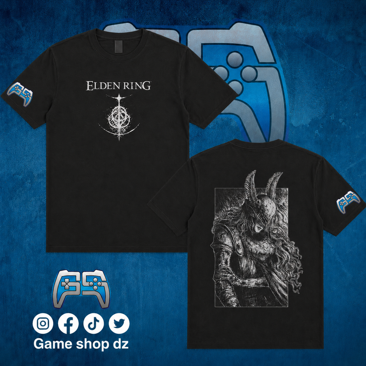 T SHIRT ELDEN RING | NOIR