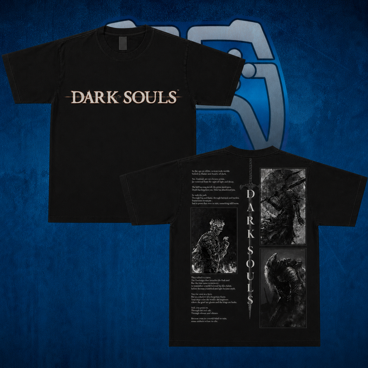 T SHIRT DARK SOULS | NOIR