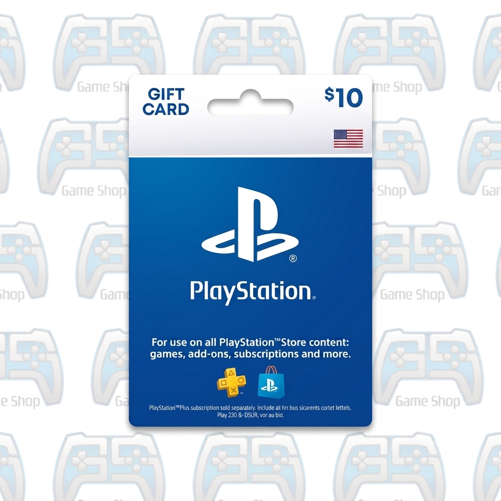 CARTE PRÉPAYÉE PLAYSTATION NETWORK ( PSN ) : 10 USD | USA | Gift Card