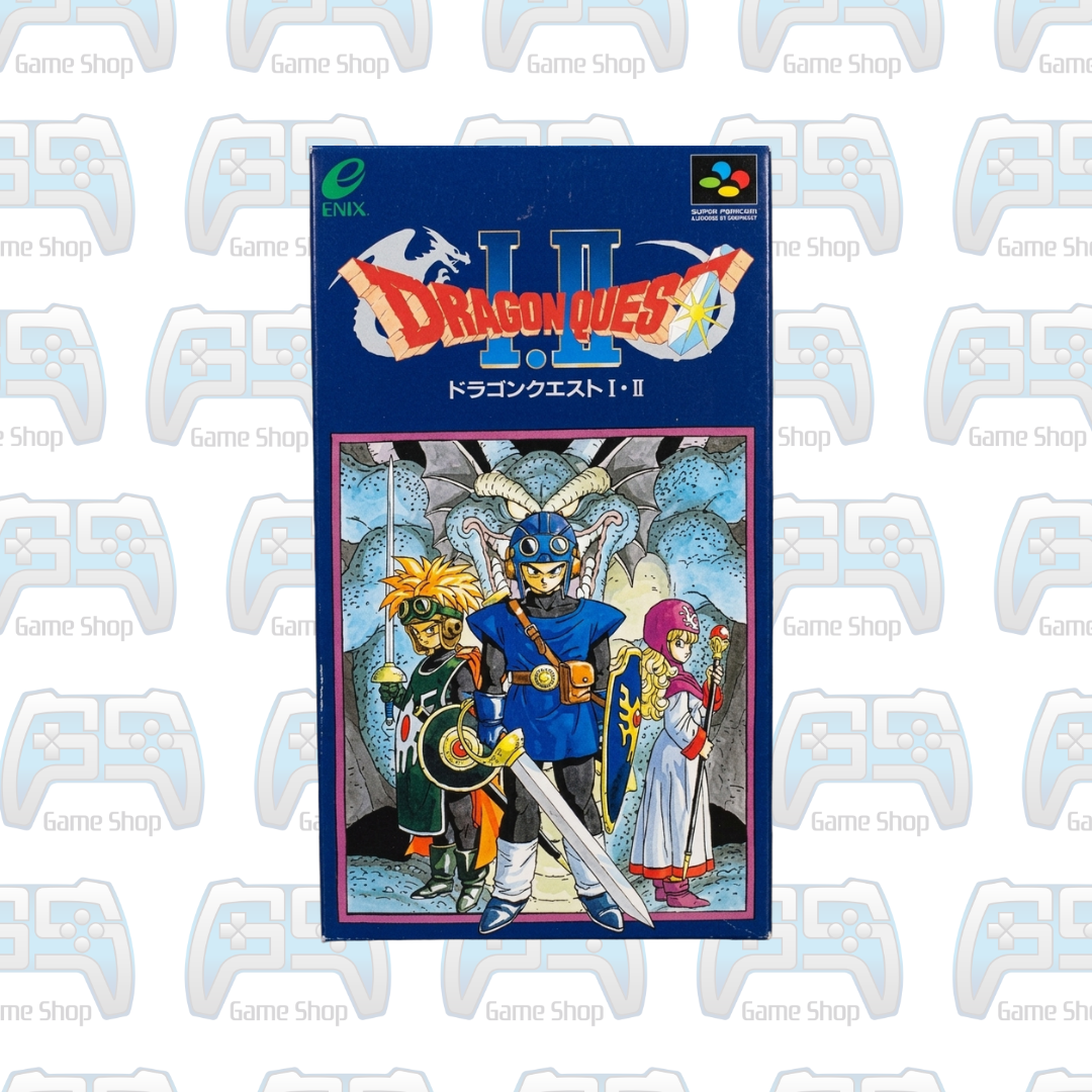 DRAGON QUEST I・II | SUPER FAMICOM JAPAN | VGC SANS NOTICE
