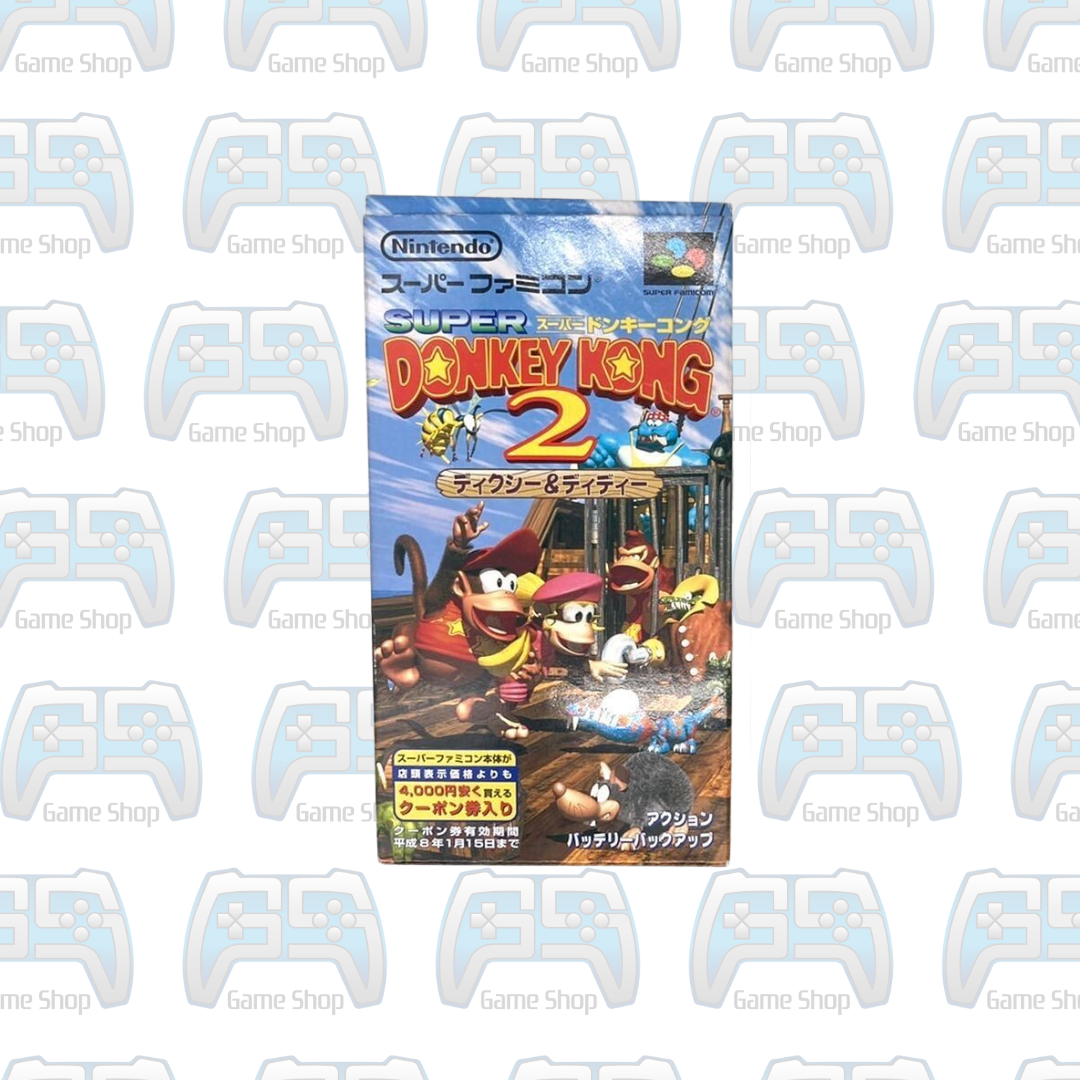 SUPER DONKEY KONG 2: DIXIE & DIDDY | SUPER FAMICOM JAPAN | VGC SANS NOTICE