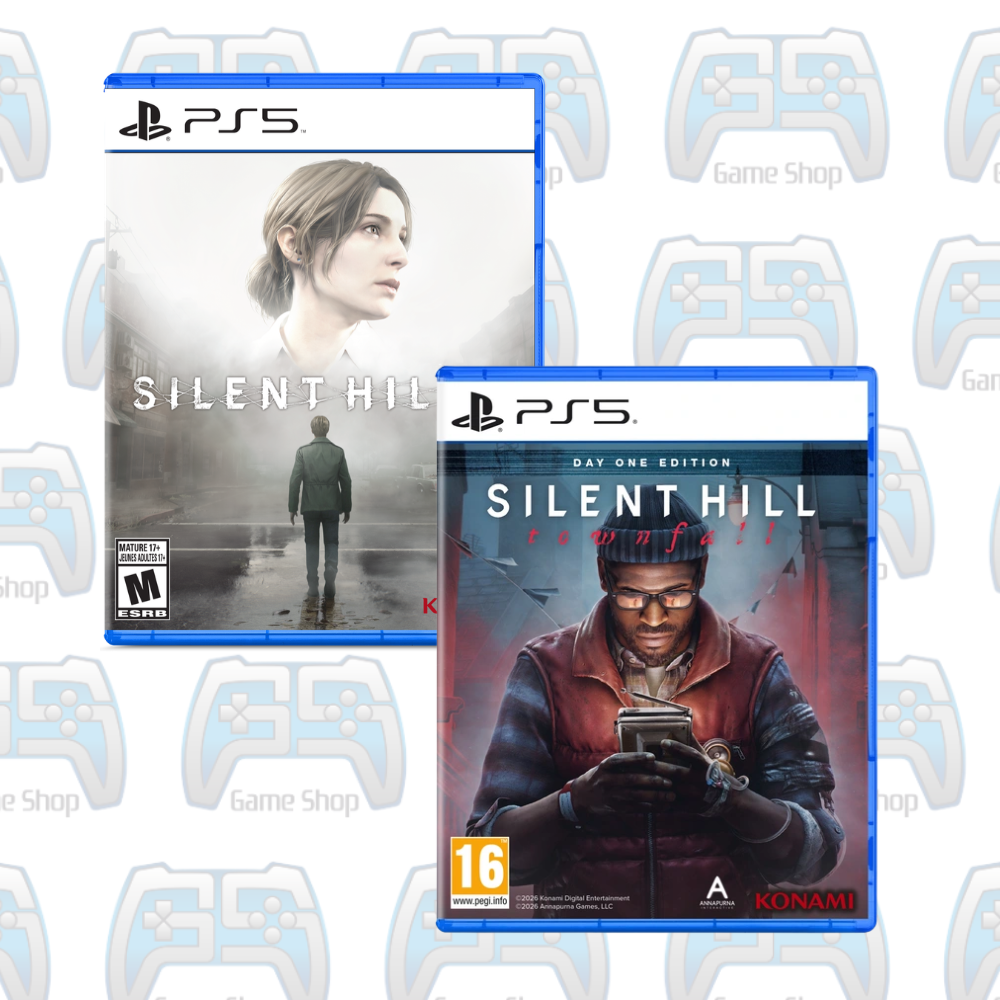 PACK ANGOISSE PSYCHOLOGIQUE & TERREUR BROUILLÉE : SILENT HILL 2 + SILENT HILL: TOWNFALL | PS5