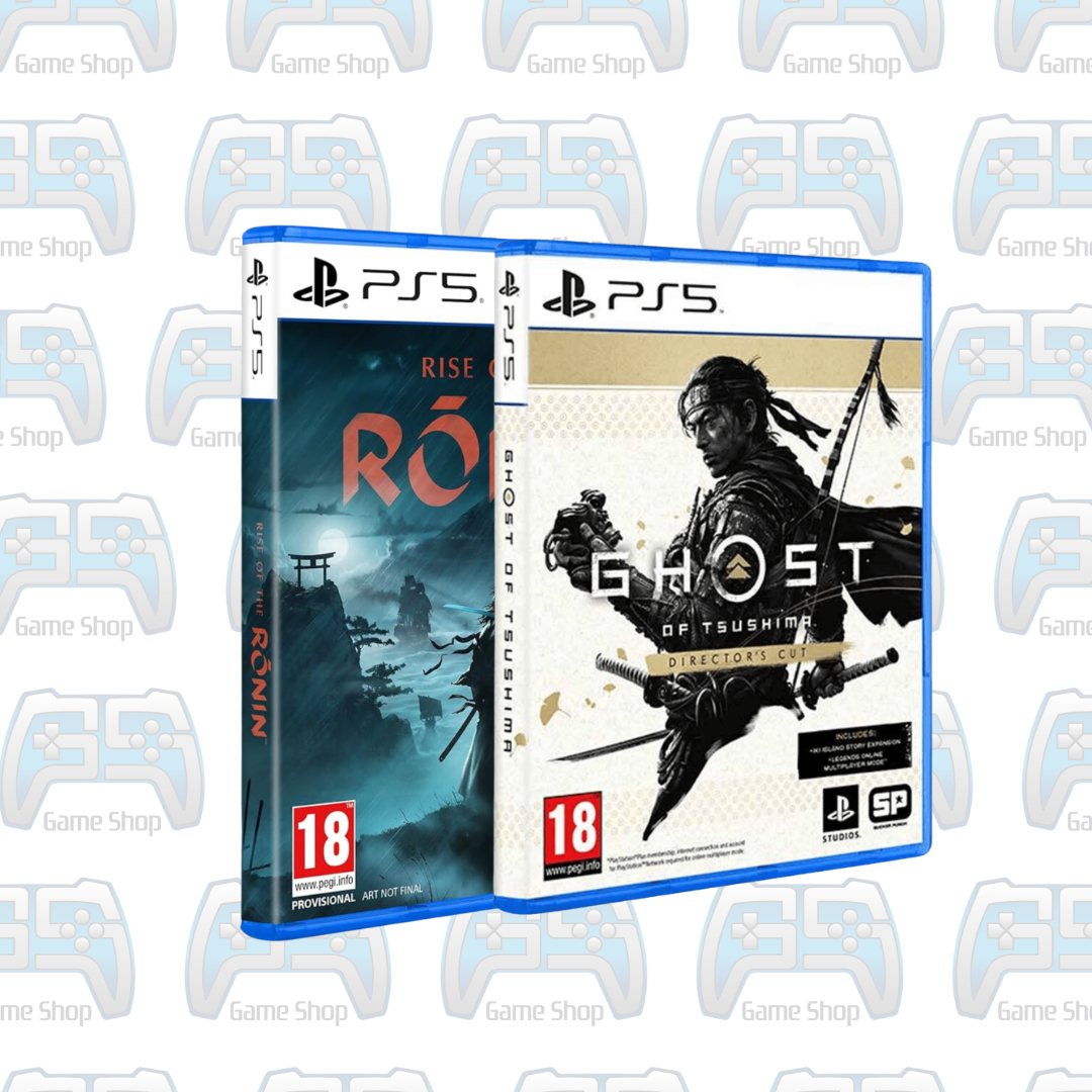 PACK SAMOURAÏ ULTIME : GHOST OF TSUSHIMA DIRECTOR'S CUT + RISE OF THE RONIN | PS5 | OCCASION
