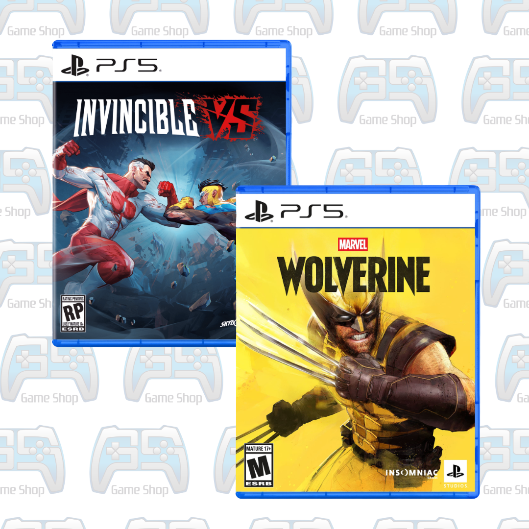 PACK CHOC SUPER-HÉROS SANGUINAIRE : MARVEL'S WOLVERINE + INVINCIBLE VS | PS5 | OCCASION